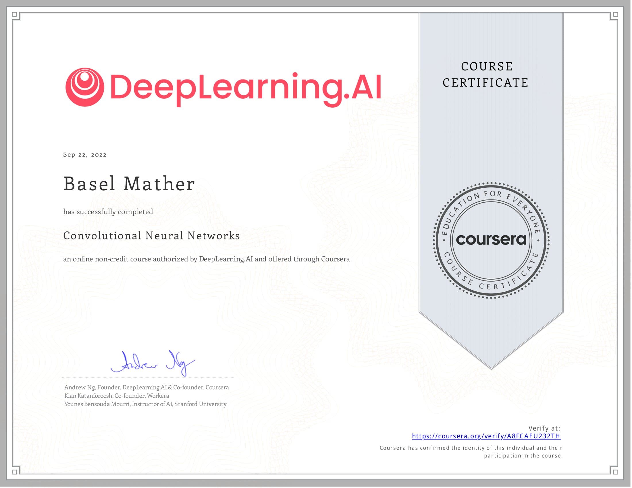 Convolutional Neural Network