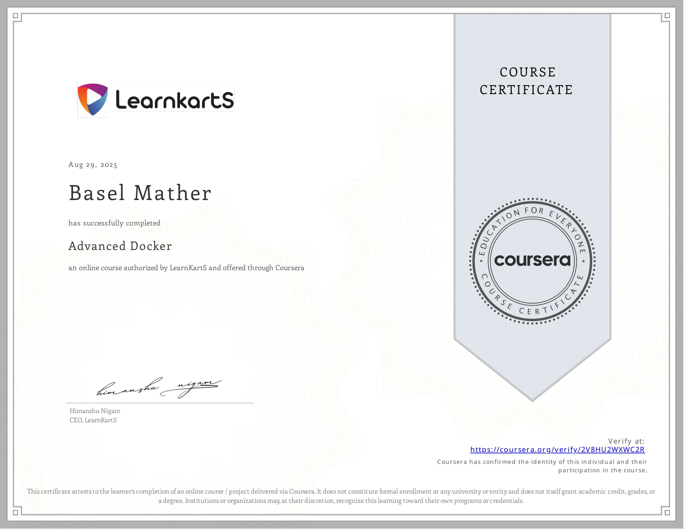 Advanced Docker
