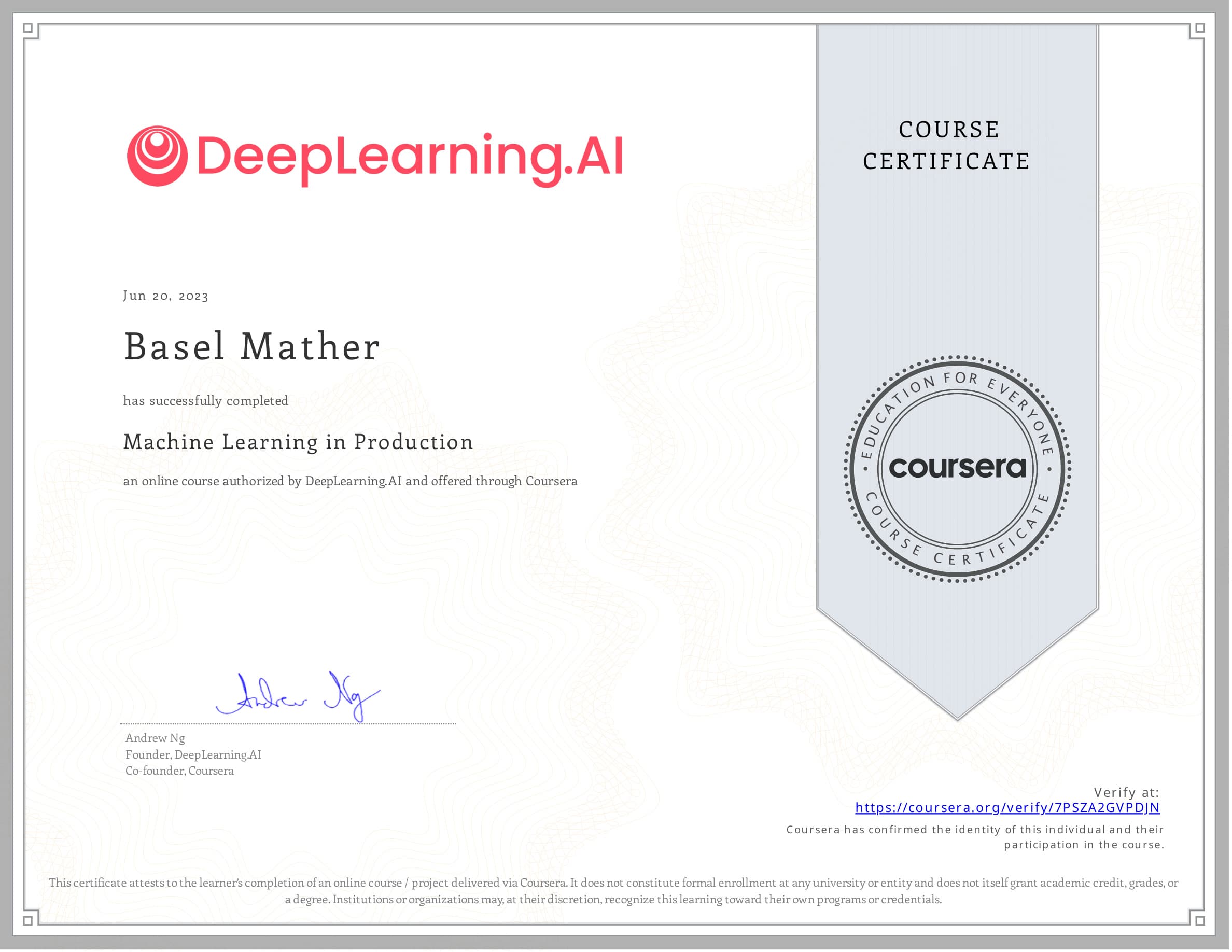 Machine Learning Engineering for Production (MLOps) Specialization